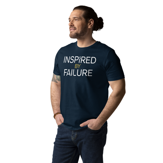 INSPIRED BY FAILURE - organic cotton t-shirt